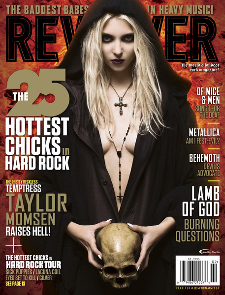 Taylor Momsen na okładce "Revolver"