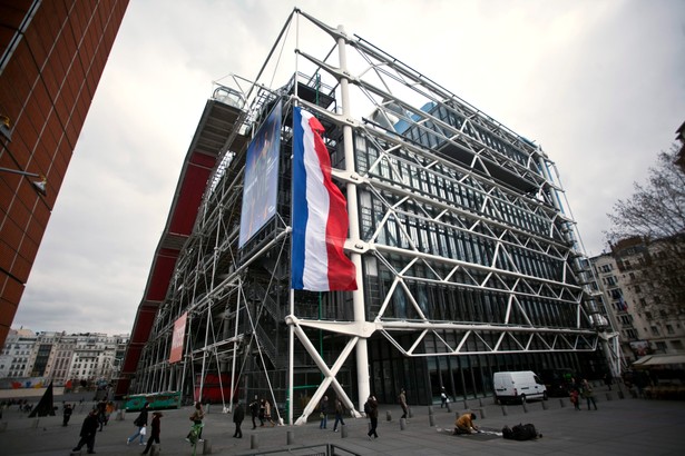 Centrum Pompidou w Paryżu, Francja.