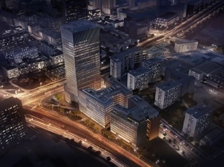 W Warszawie wyrastają nowe biurowce. Ruszył drugi etap budowy kompleksu Spark [WIZUALIZACJE]