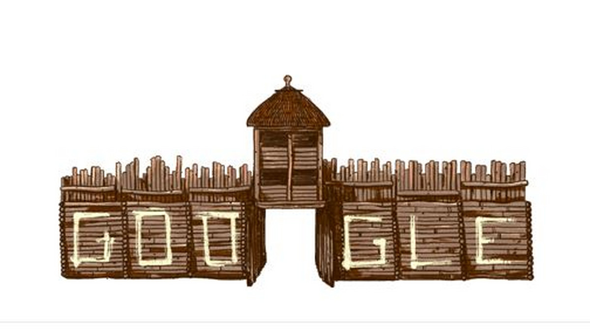 Google Doodle na dziś. Rocznica odkrycia Biskupina