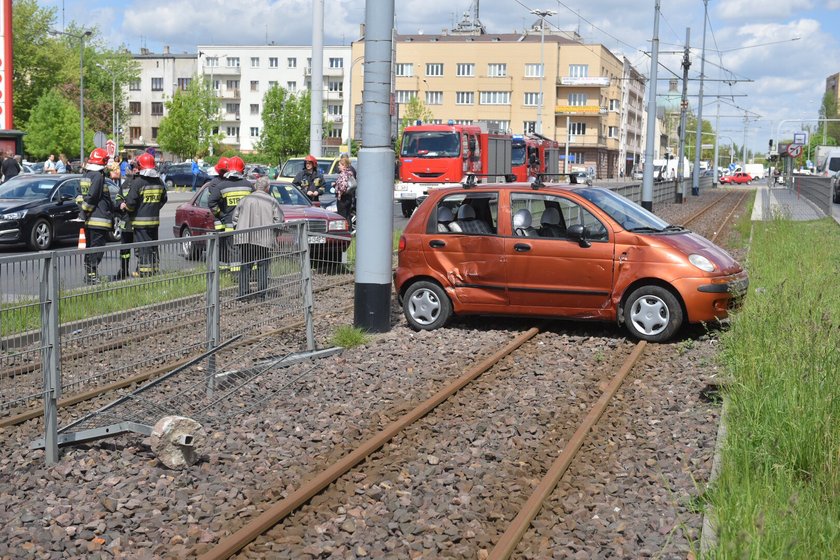 Kolizja na ulicy Kopcińskiego