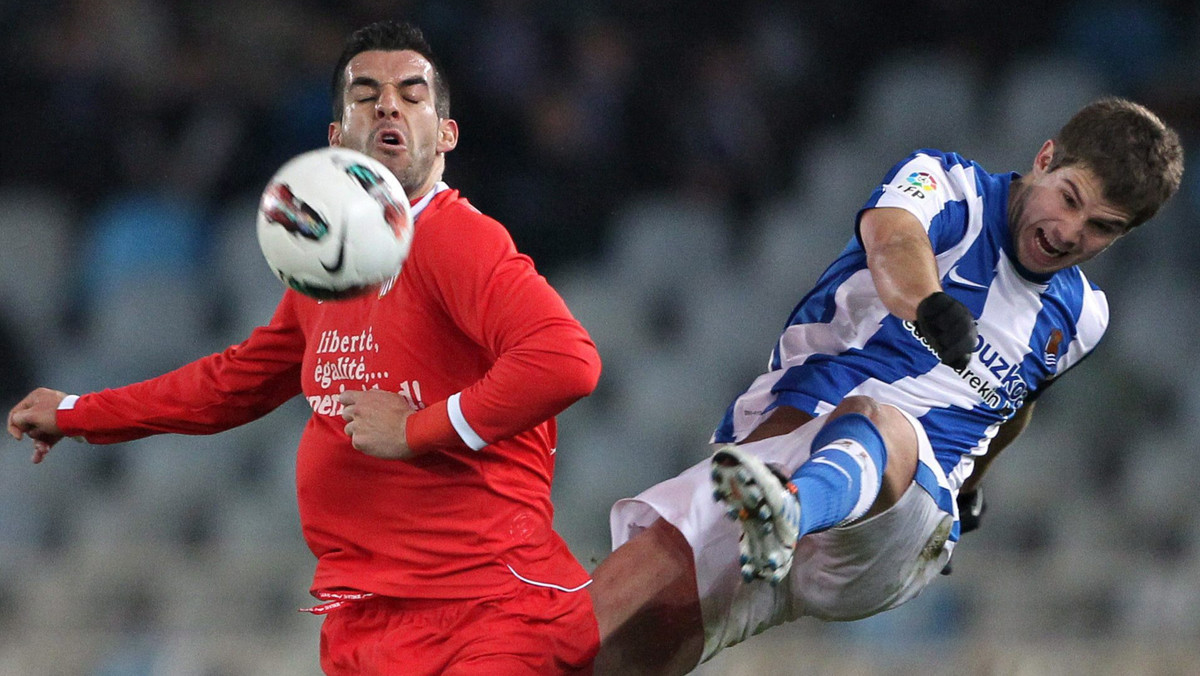 Real Sociedad pokonał Sevillę FC 2:0 (0:0) w meczu kończącym 22. kolejkę Primera Division. Dla zespołu z Andaluzji to już trzecia porażka ligowa z rzędu.