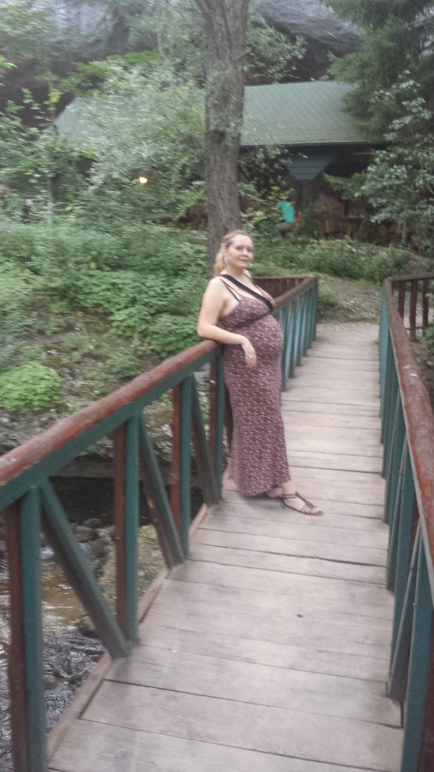 Marija Kostić u trudnoći