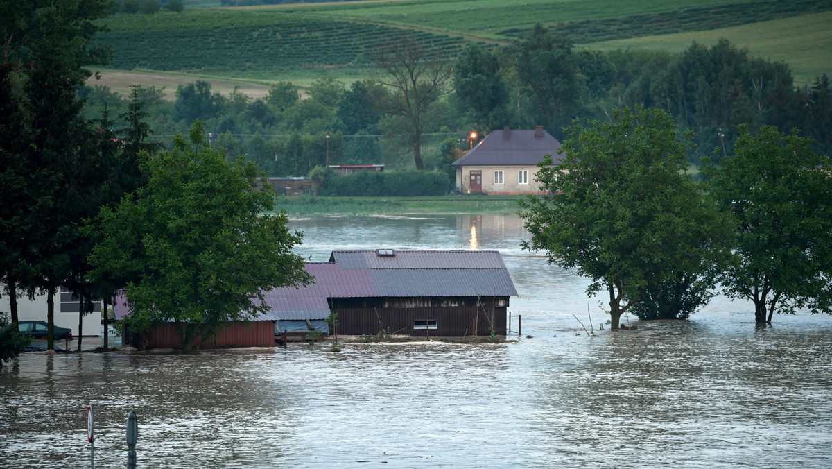 Podtopienia na Podkarpaciu. Kańczuga, 26 czerwca