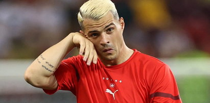 Granit Xhaka nie zagra w ćwierćfinale Euro. Szwajcarski bohater tragiczny