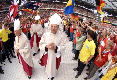 GERMANY-WYD-POPE-PILGRIMS-OPENING MASS