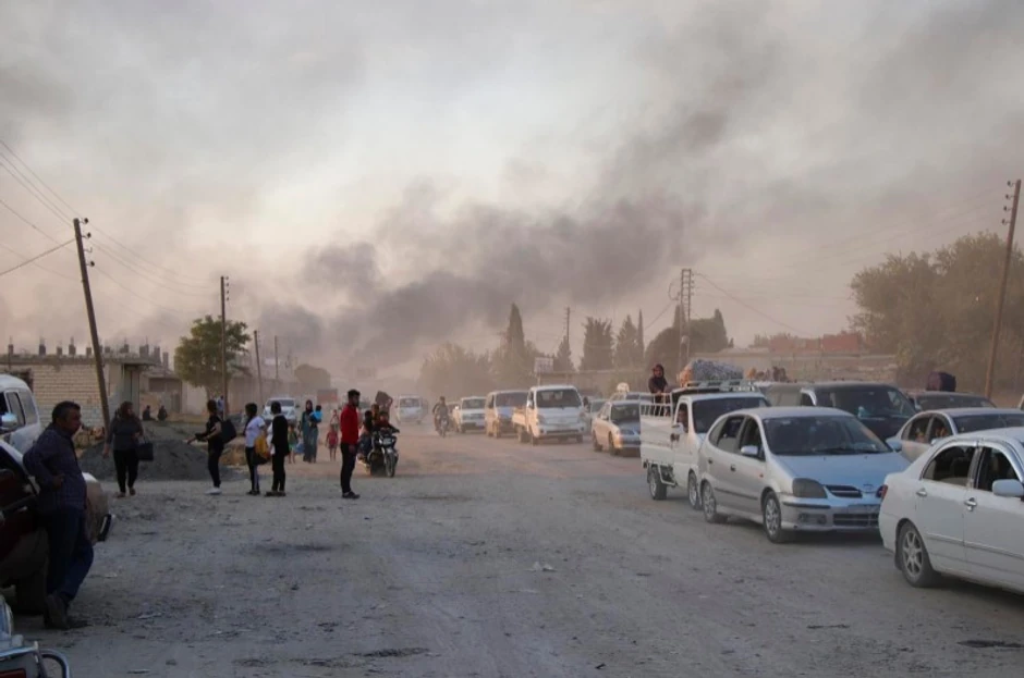 Kurdi beže iz napadnutih gradova
