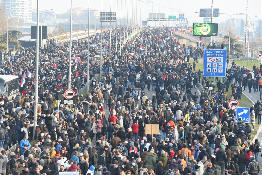 Ekološki protest u Beogradu