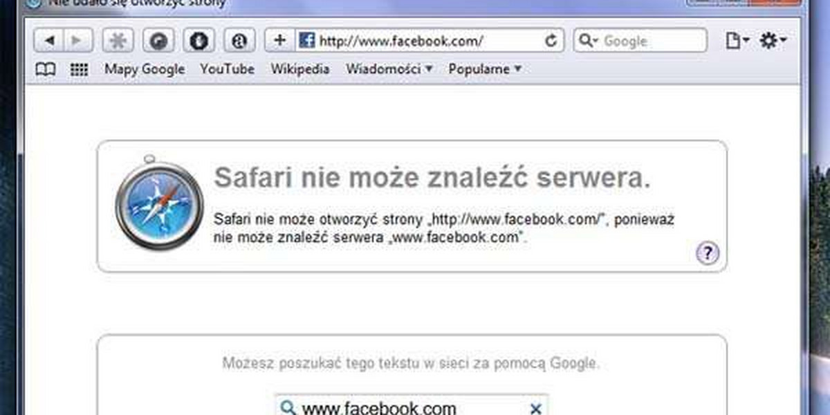 Facebook ma problemy. Czy ty też nie możesz się zalogować?