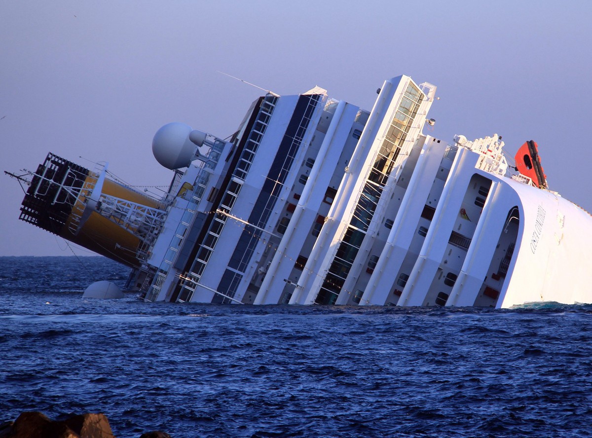 statek costa concordia wycieczkowiec