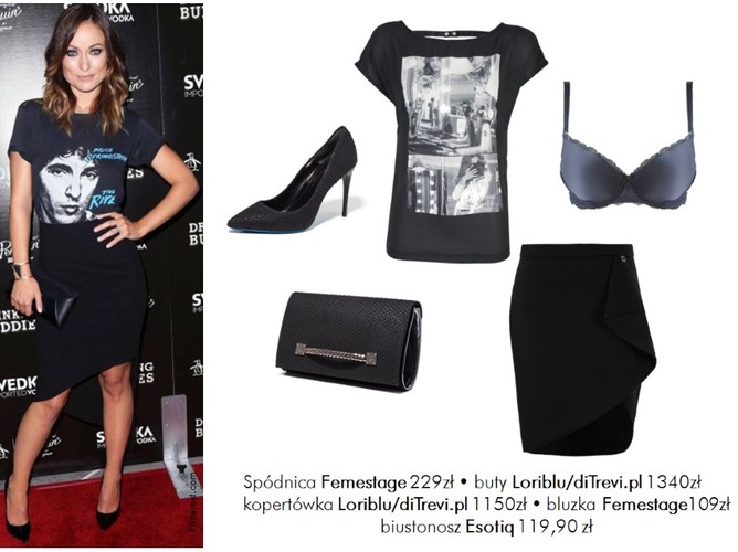 STYLIZACJE inspirowane Olivią Wilde