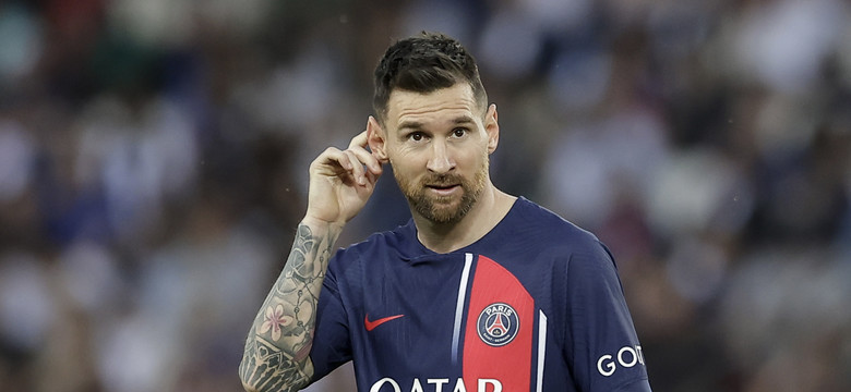 Lionel Messi wygwizdany przez kibiców Paris Saint-Germain