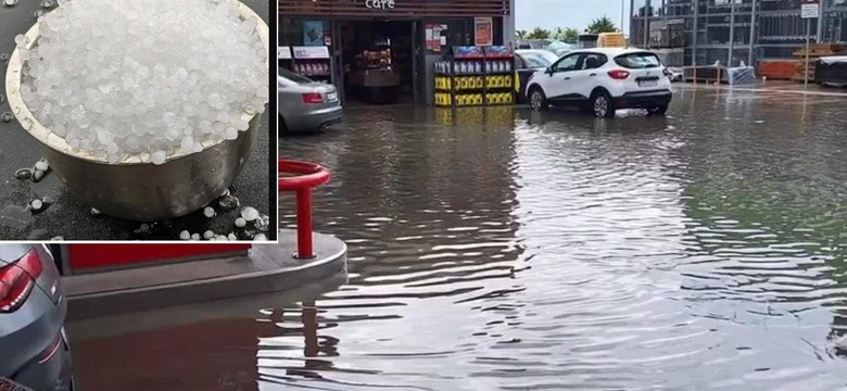Gwałtowne burze i grad nad Polską. Nowy alert RCB