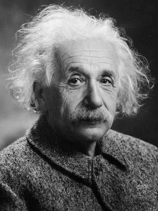 Albert Einstein w 1947 roku