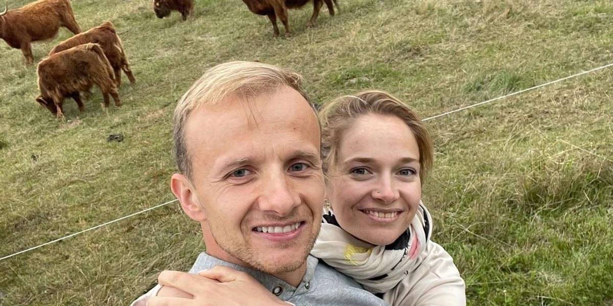 Paweł Bodzianny i Marta Paszkin. 