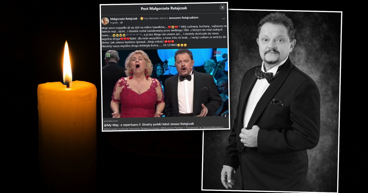 Janusz Ratajczak nie żyje. Żona śpiewaka przerwała milczenie