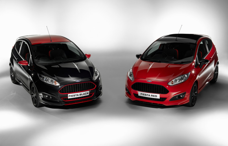 Ford Fiesta Black Edition Red Edition