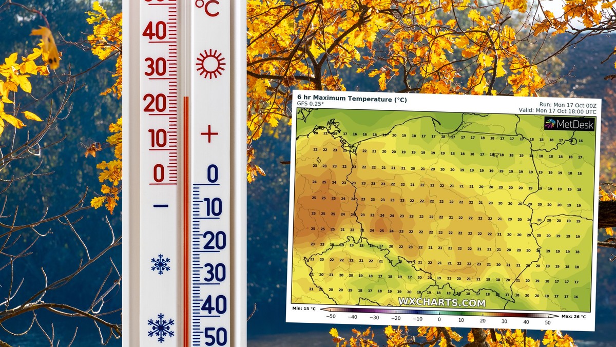 Pogoda na dziś, 17 października. Eksplozja lata w środku jesieni
