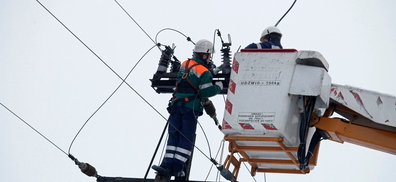 Bez prądu na Podlasiu. Śnieg zniszczył linie energetyczne