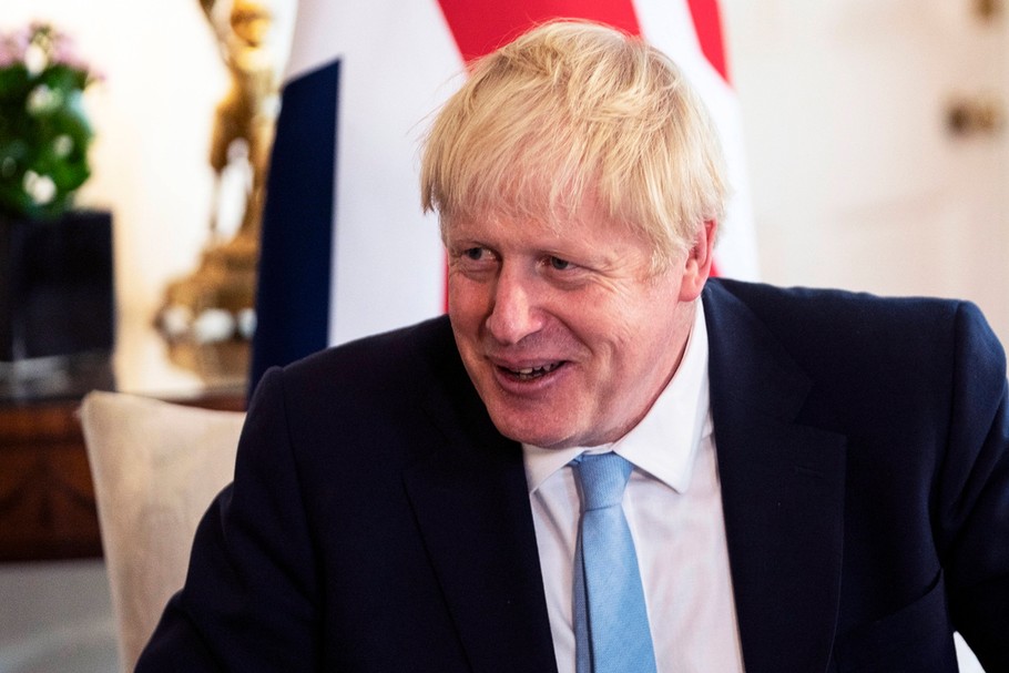 Premier Wielkiej Brytanii Boris Johnson