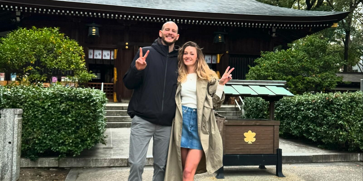 Bartosz i Anna Kurek świetnie czuli się w Japonii.