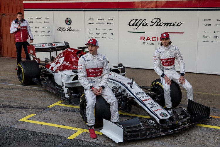 Sauber: Antonio Giovinazzi, Kimi Raikkonen
