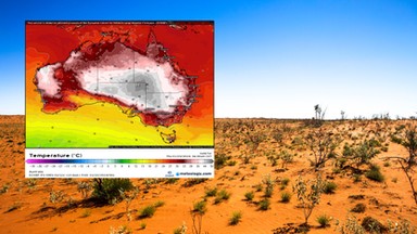 Niemiłosierny żar w Australii. Słupki rtęci mogą pokazać nawet 52 st. C