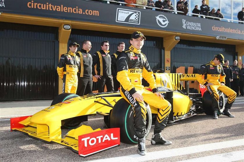 Kubica w Renault