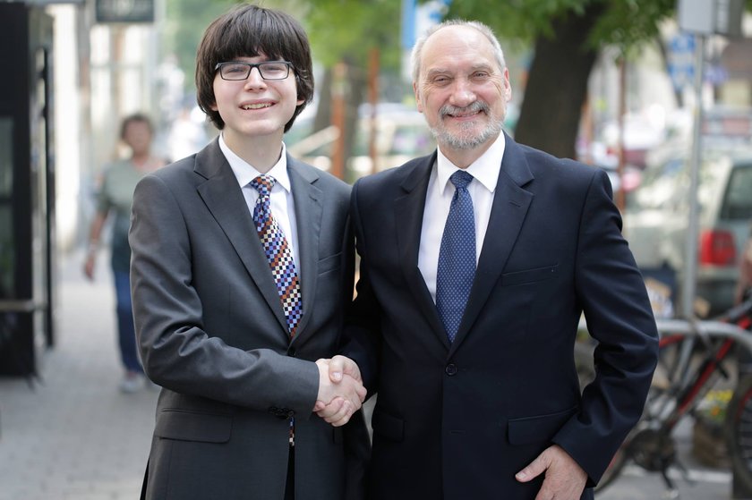 Antoni Macierewicz i Edmund Janniger