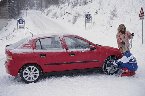 Łańcuchy na duży śnieg