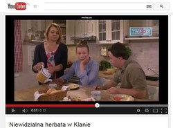 Wyższy poziom abstrakcji w "Klanie". Niewidzialna herbata hitem sieci [WIDEO]