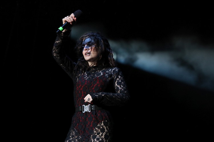 Lorde na festiwalu Open'er 2017. 01.07.2017.