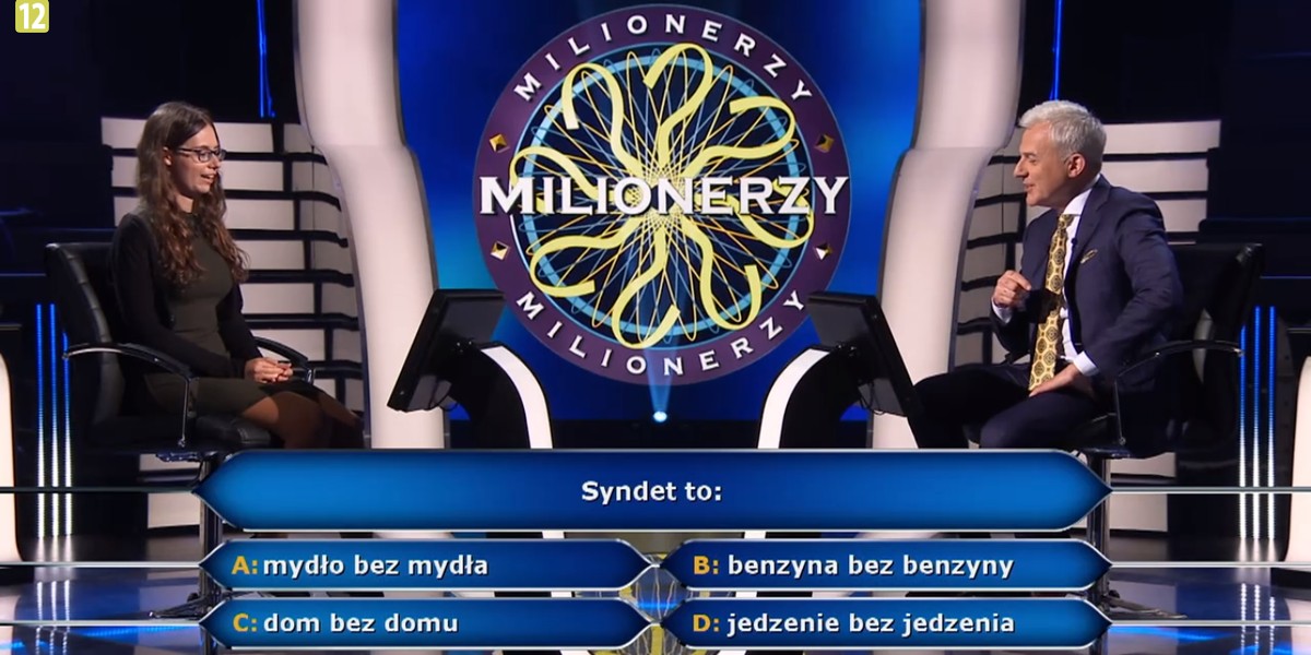 "Milionerzy" - czym jest syndet? 