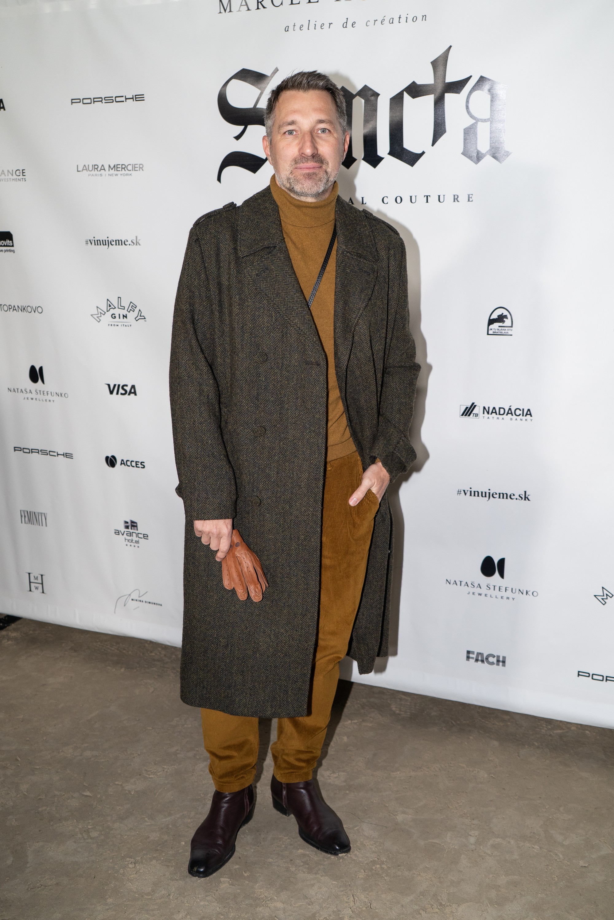 Módna prehliadka Marcel Holubec W. Fashion show 2025 - Braňo Bruno Ciberej.