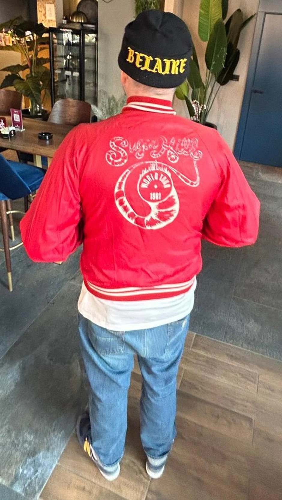 Filip Ivelja u Šugar hil jakni Miltona Maldena koju mu je poklonio njegov sestrić Goran Varađanin | Foto: Privatna arhiva Filipa Ivelje