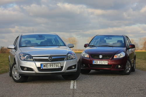 Suzuki SX4 kontra Opel Astra - Naciągani konkurenci?