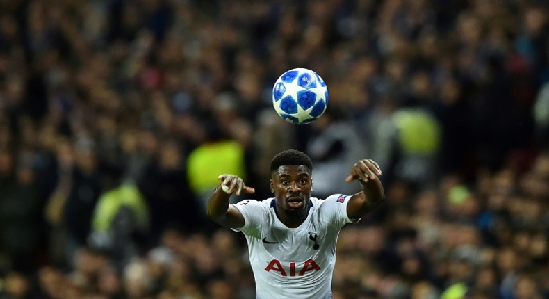 Tottenham defender Serge Aurier