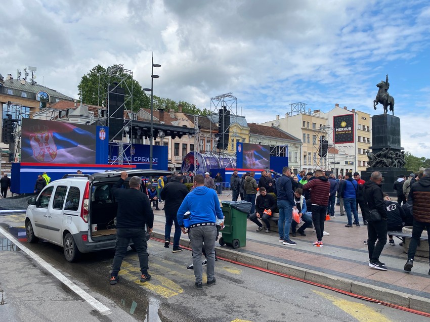 Pripreme za skup u Nišu