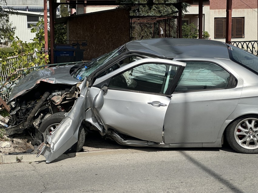 Saobraćajna nesreća ilustracija