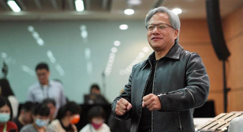 Jensen Huang, CEO of Nvidia.Sam Yeh/AFP/Getty Images