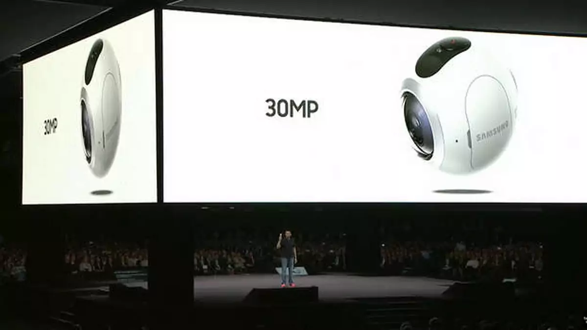 Samsung Gear 360 oficjalnie. Kamera VR do nagrywania filmów sferycznych (MWC 2016)