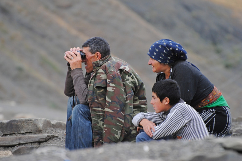 Mieszkańcy Hinalug (Xinaliq), Azerbejdżan