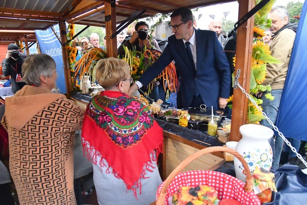 Premier Mateusz Morawiecki w Bobolicach