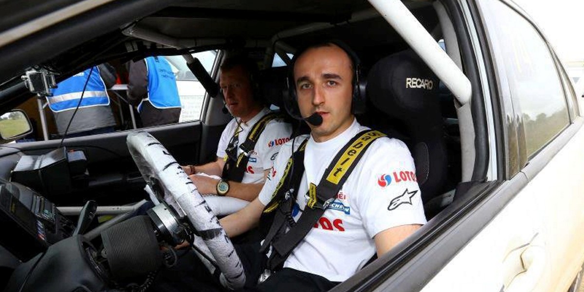 Tak Kubica uczy się rajdów