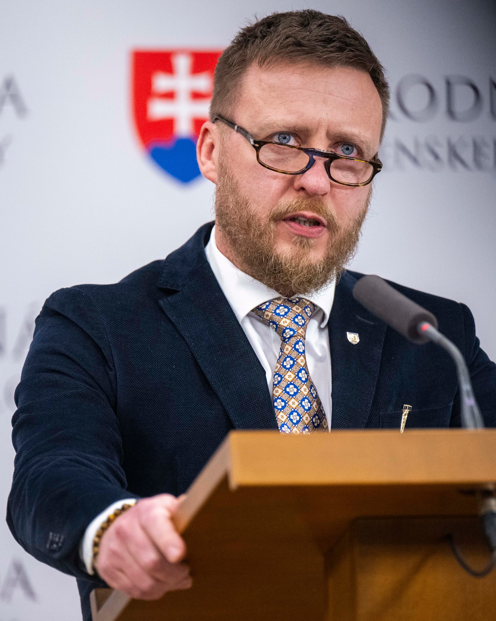 Splnomocnenec vlády pre prešetrenie pandémie Covid-19 Peter Kotlár.