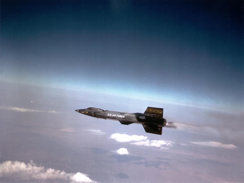 Rekordowo szybki samolot odrzutowy X-15