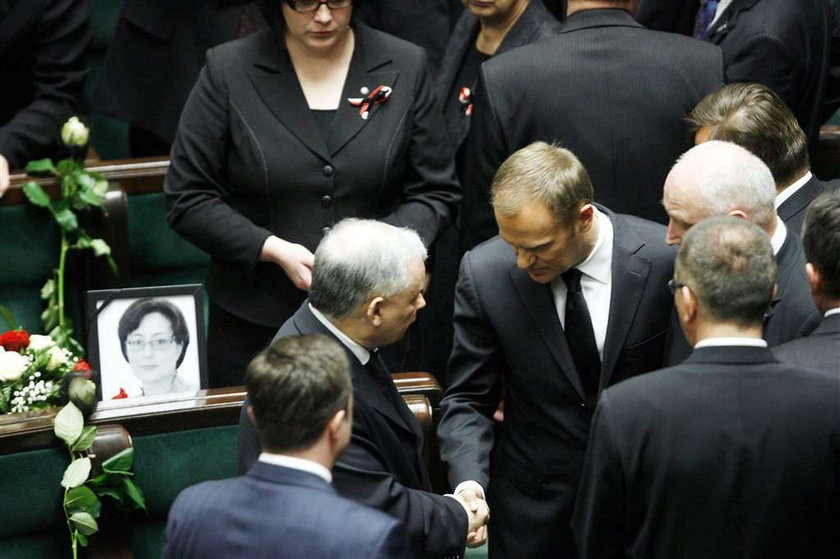 Sejm. Prezes PiS odbiera kondolencje