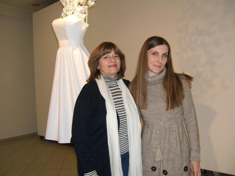 Autorka sa Ljiljanom Ćinkul