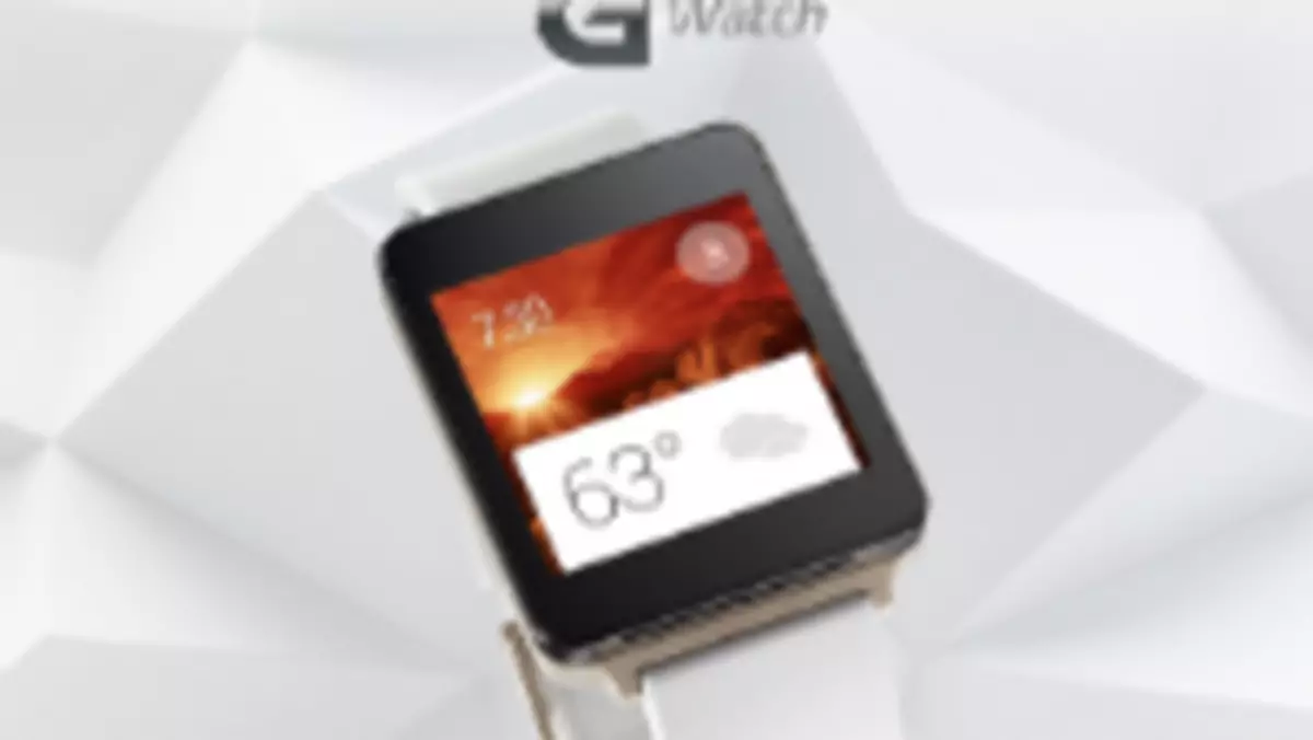 LG zapowiada G Watch na wideo