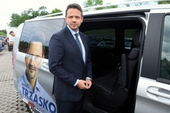 Trzaskowski kontra TVP: Rozmawiamy o bezpieczeństwie państwa, a telewizja publiczna pyta mnie o dżem